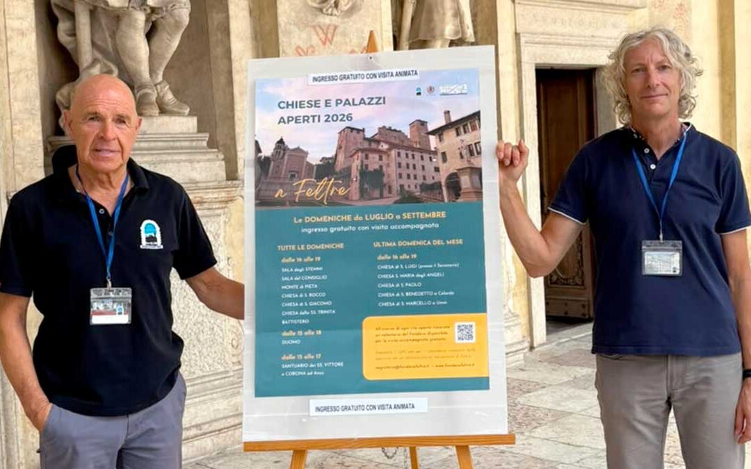 Feltre, torna “Chiese e Palazzi Aperti”: un’estate alla scoperta del patrimonio storico
