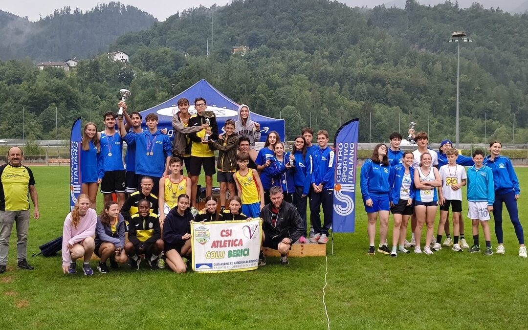 Csi atletica, sette vittorie bellunesi nella prova conclusiva di Agordo