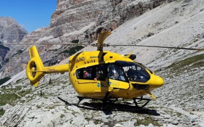 Soccorsi in montagna a Cortina d’Ampezzo: due interventi dell’elisoccorso del 118 tra Forcella Lerosa e Monte Ciaval