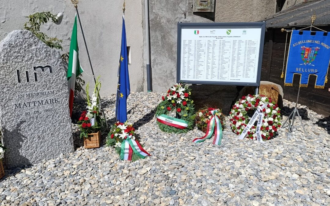 Mattmark, inaugurato il nuovo memoriale a 61 anni dalla tragedia
