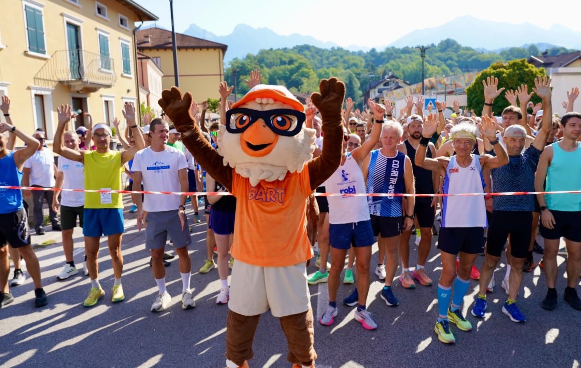 giro lago di santa croce 16 agosto 2026 -partenza run