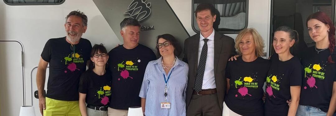 Belluno, un nuovo camper per “Fuoriposto”: la prevenzione tra i giovani cambia marcia