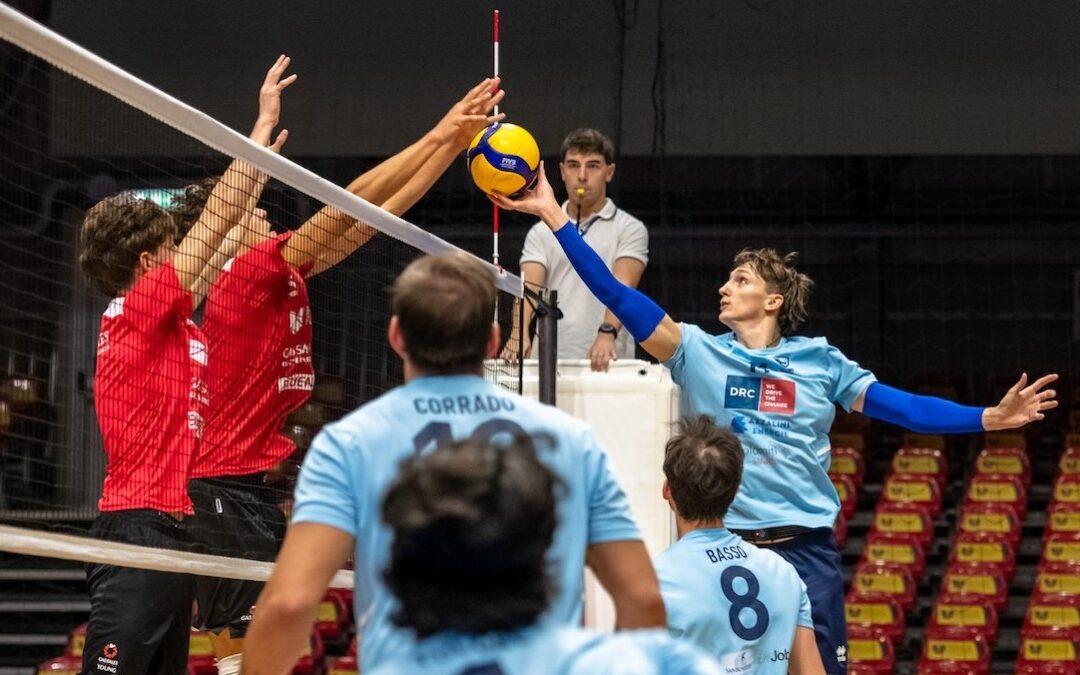 Volley, test probante a Piacenza per il Belluno: la Gas Sales passa 4-0 al PalabancaSport