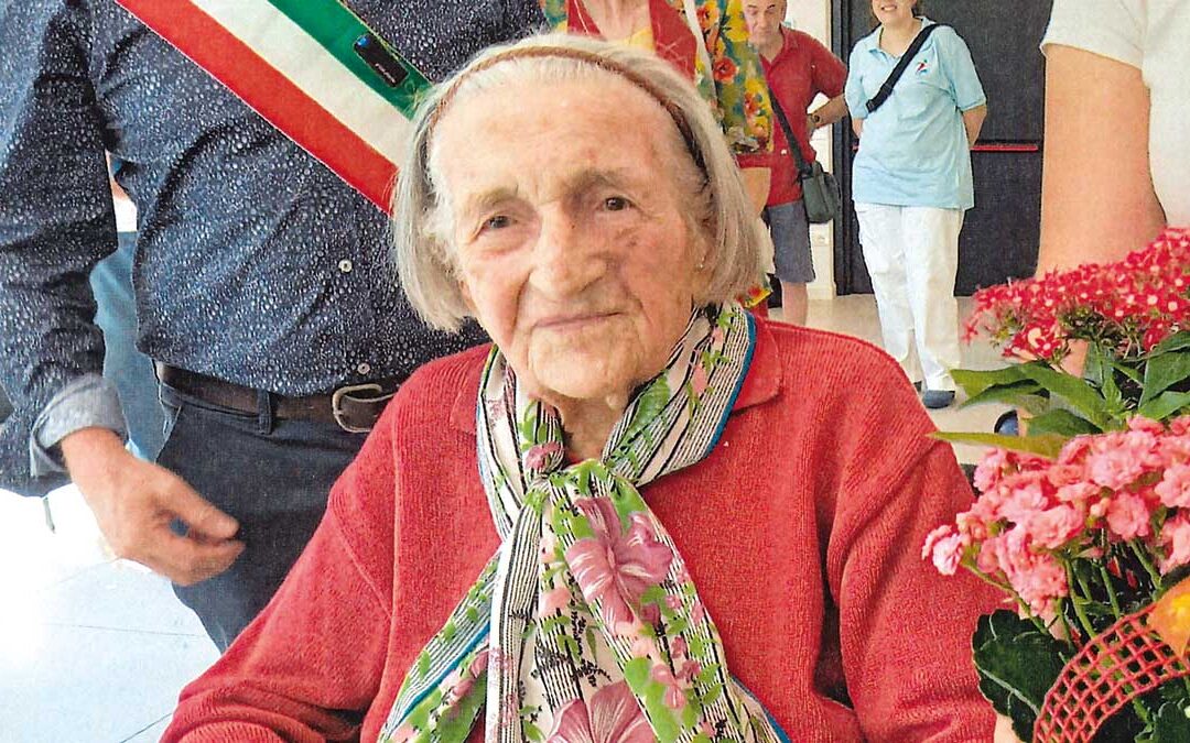 A Limana, i 108 anni di Ermenegilda De Vei
