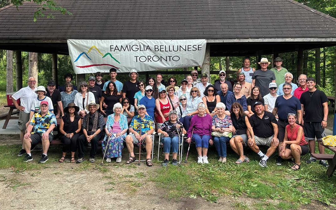 La tradizione del picnic. La Famiglia di Toronto riunita in allegria e amicizia