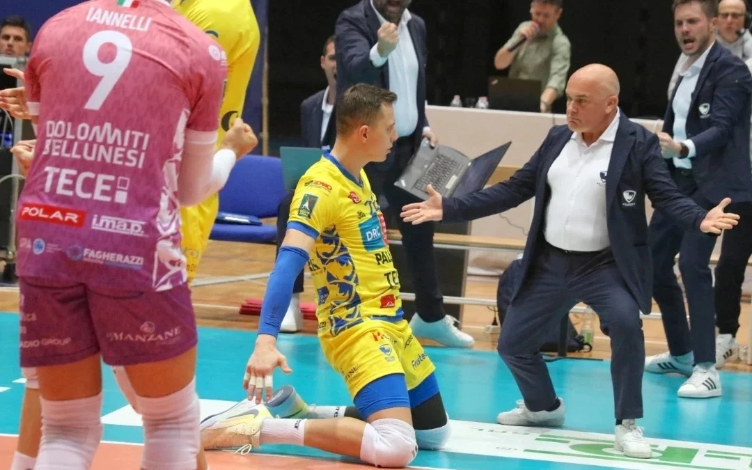 Belluno Volley, prima storica vittoria in A2: Virtus Napoli piegata al tie-break