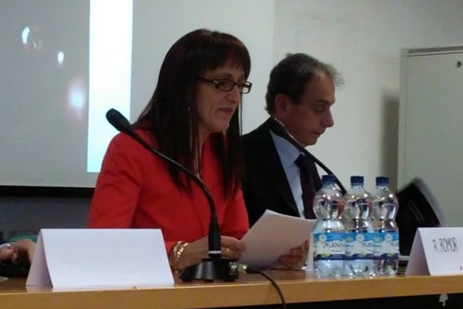 La presidente di Anfisc Rosita Romor