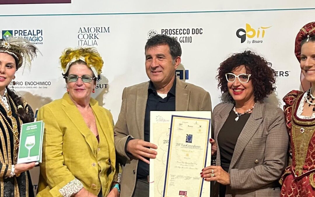Podere Aurin vince a EnoConegliano 2026: la Dama d’Oro incorona il Prosecco Extra Dry di Fonzaso