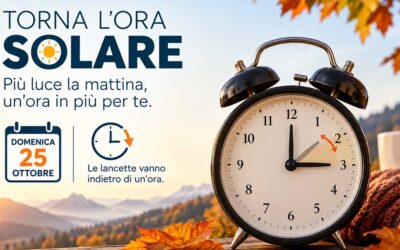 Torna l’ora solare: orari, impatto sulla salute e risparmio energetico