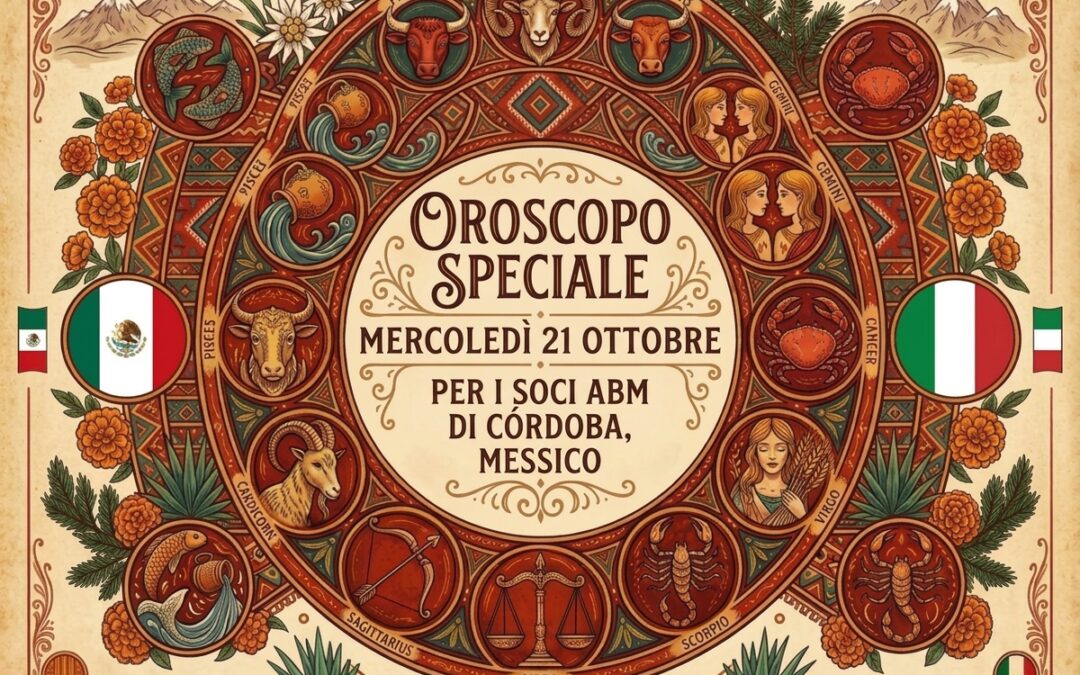 L’oroscopo stellare per i soci ABM di Cordoba, Messico!