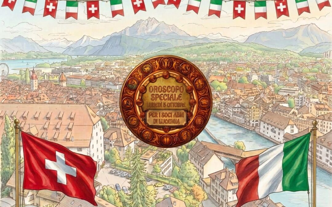 L’oroscopo stellare di lunedì 5 ottobre per i soci ABM di Lucerna