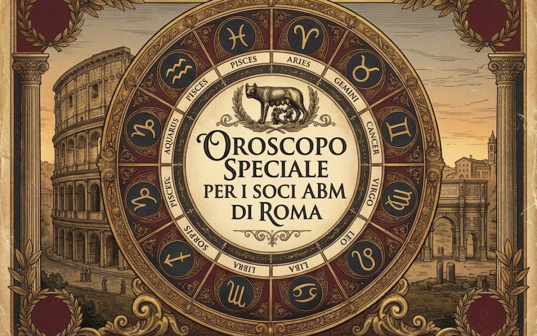L’oroscopo delle stelle per i soci ABM di Roma: cosa ti riserva questa giornata?