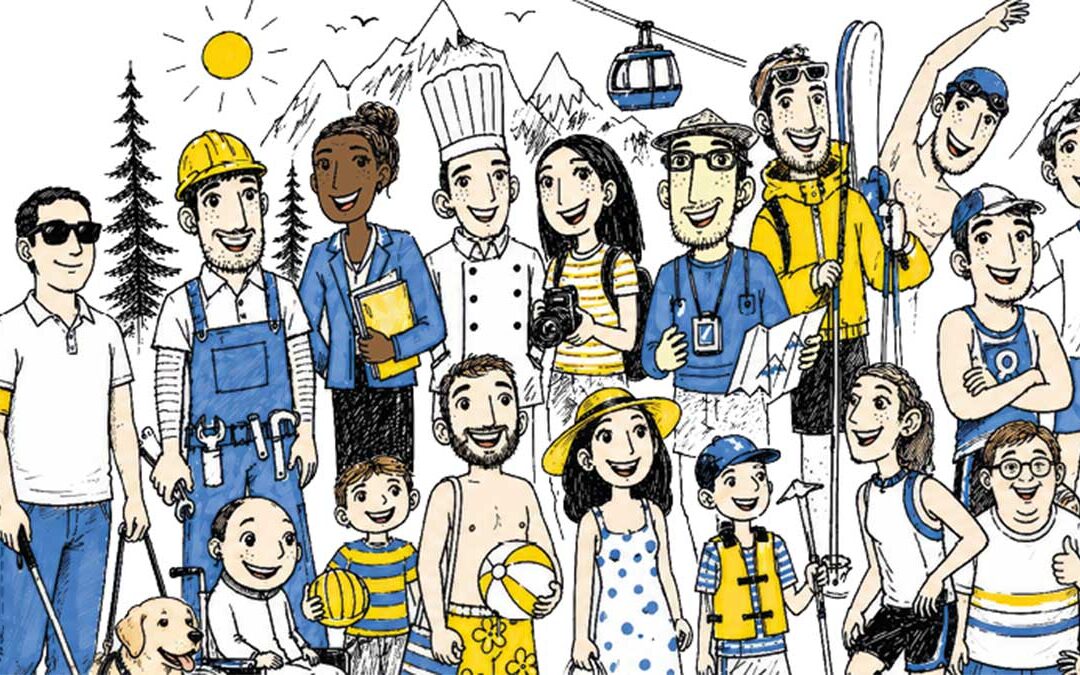 Turismo sociale e inclusivo: a Villa Buzzati la presentazione delle iniziative e delle mappe tattili per il territorio